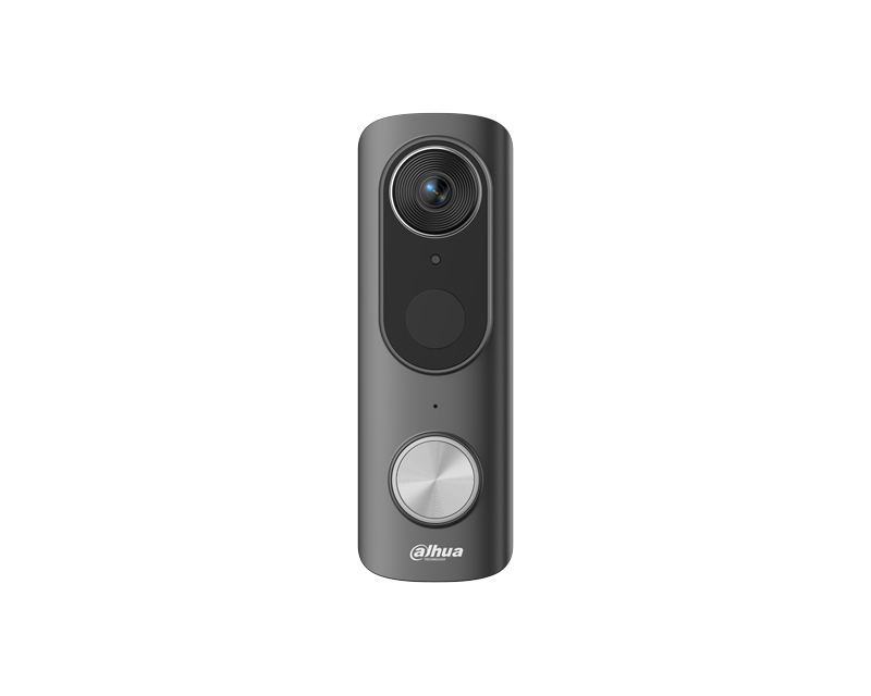 Dahua DB43BB-BTR 4MP Wi-Fi Battery Video Doorbell - BLACK