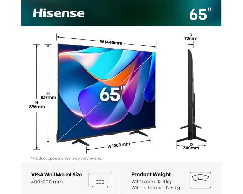 65 inča 65E6ST LED 4K UHD Smart TV