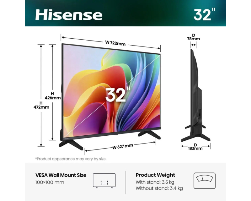 32 inča 32A4S LED HD Smart TV