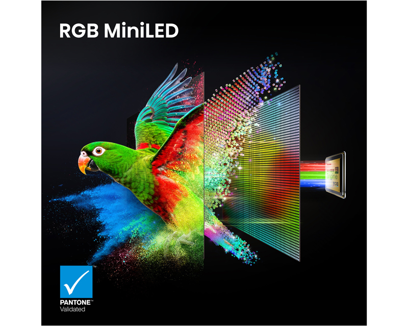HISENSE Televizor 85UR9S, 85" ULED, RGB Mini LED, 4K UHD, Smart TV