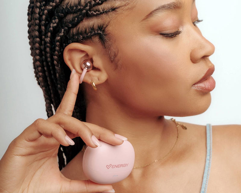 ENERGY SISTEM Rose StreetPods slušalice roze (M50129)
