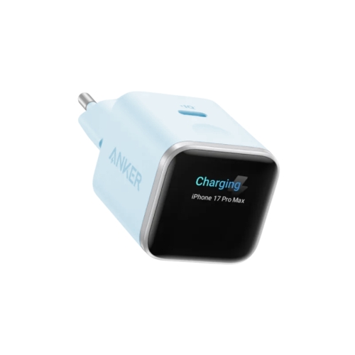 ANKER Nano kućni punjač sa ekranom 45W, Type C, Plavi