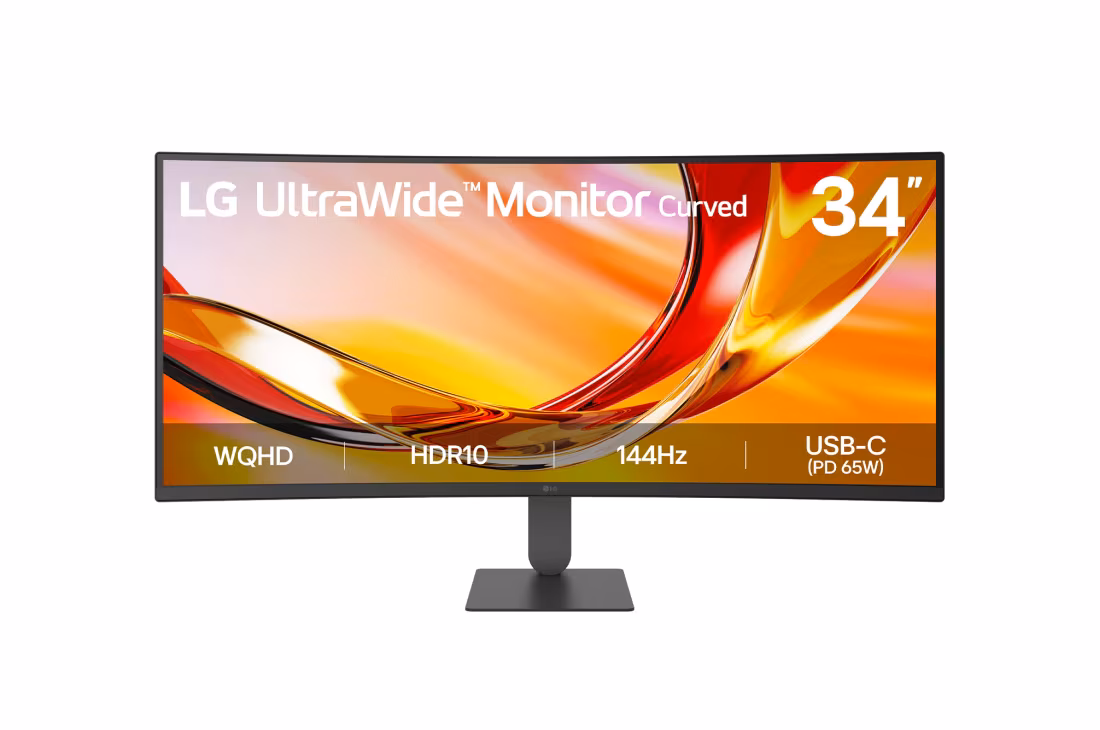LG Monitor 34U640B-B.AEU, 34" VA, zakrivljen, 3440x1440, 144Hz