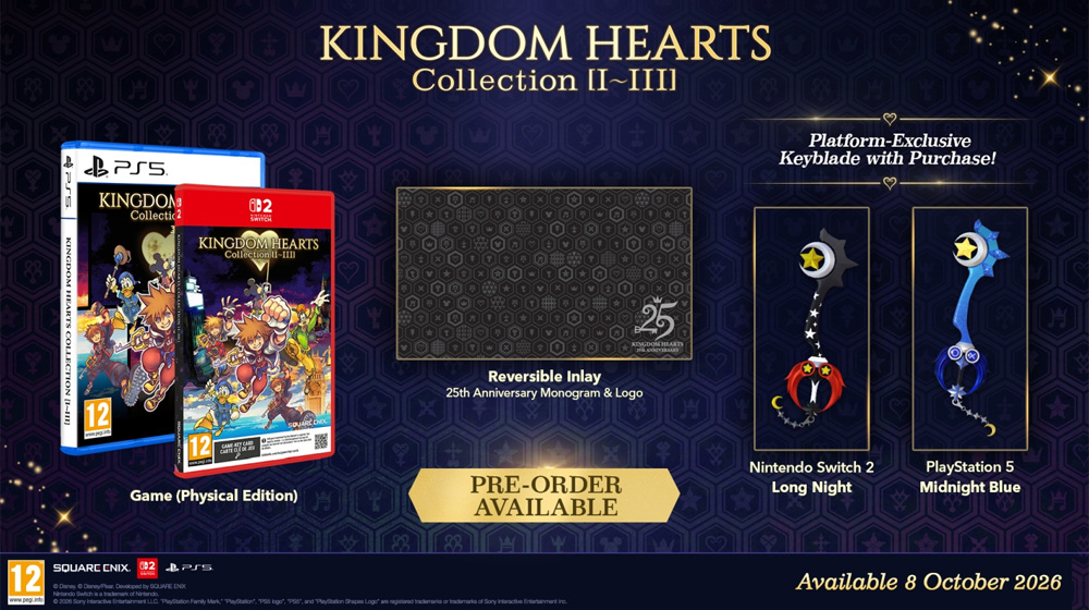 Square Enix PS5 Kingdom Hearts Collection (I-III)