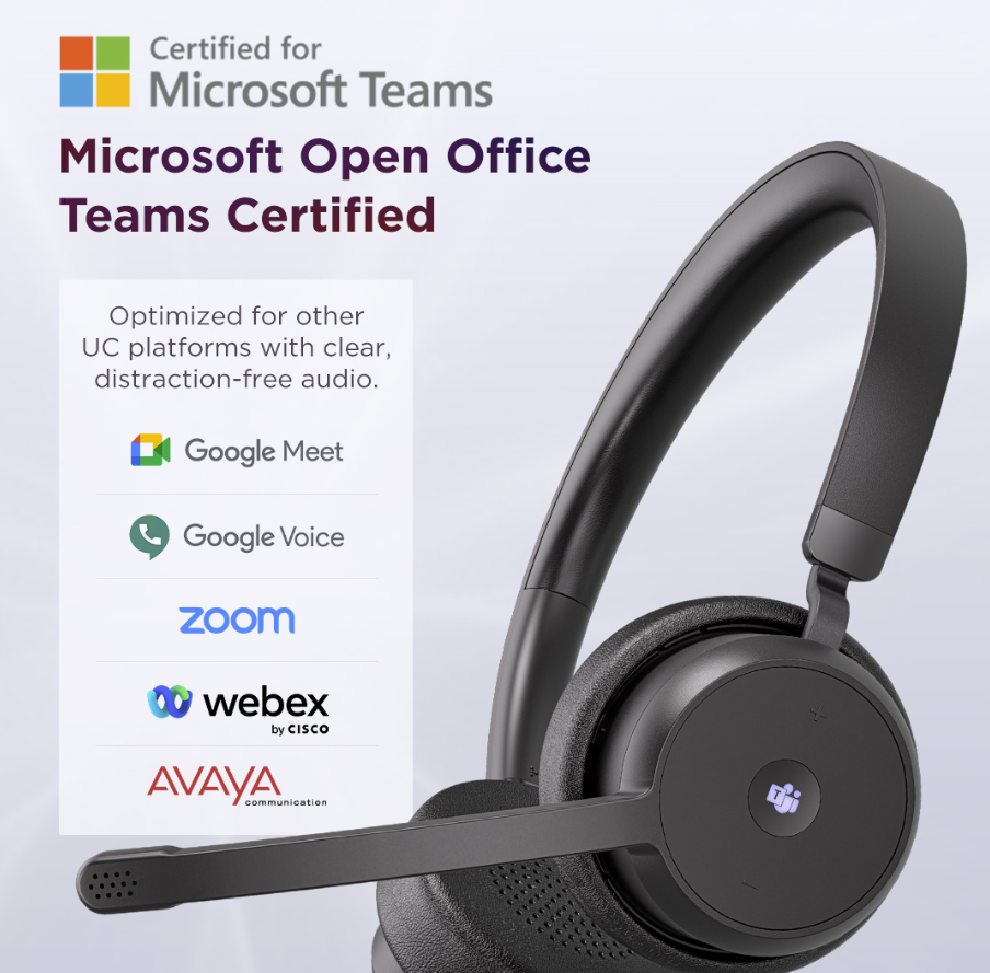 LENOVO SLUŠALICE Wireless VoIP (Teams), 4XD1M80020
