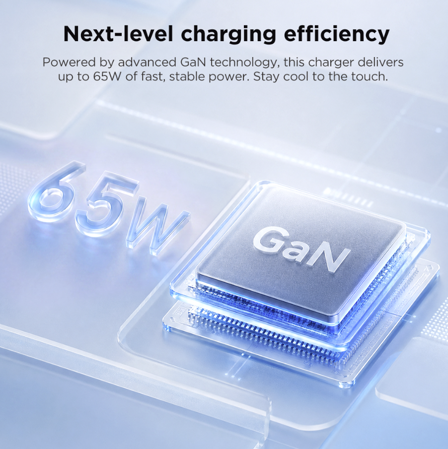 Lenovo NOT DOD LN PUNJAČ Mini USB-C GaN 65W, 40AW65WBEU