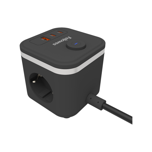 Fellowes Produžni kabl Fellowes Power Cube 100137167 crni