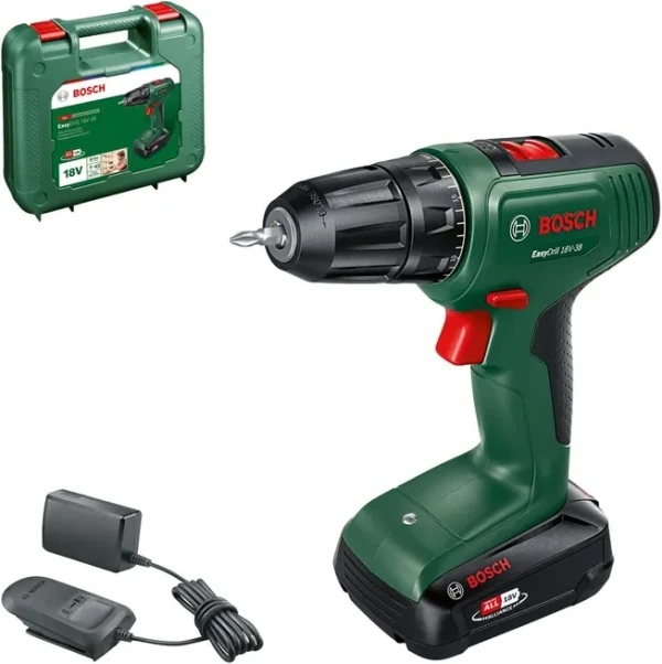 Bosch Aku bušilica odvrtač Easy Drill 18V-38, 1x 1.5Ah, 06039D8003