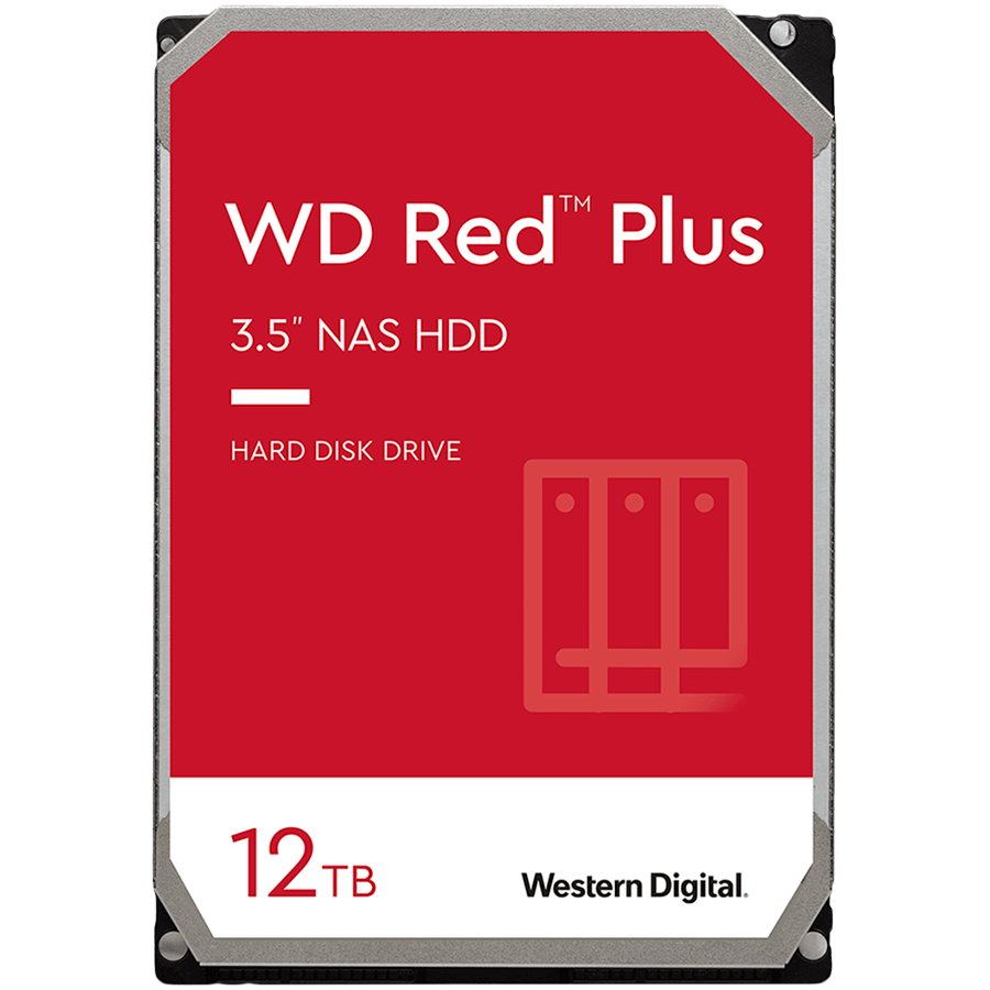 HDD WD 12TB WD120EFGX RED PLUS 7200RPM 512MB