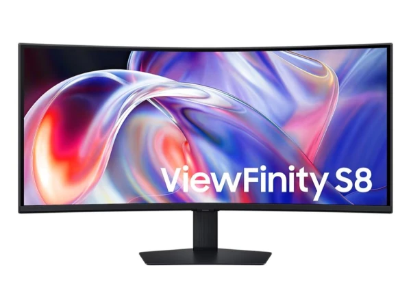 SAMSUNG Monitor ViewFinity S8, LS40H850TAUXEN, 40", VA, zakrivljen