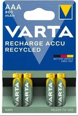 Varta Baterija Varta Power AAA HR03 4 x 800mAh HR03-4-800-VA