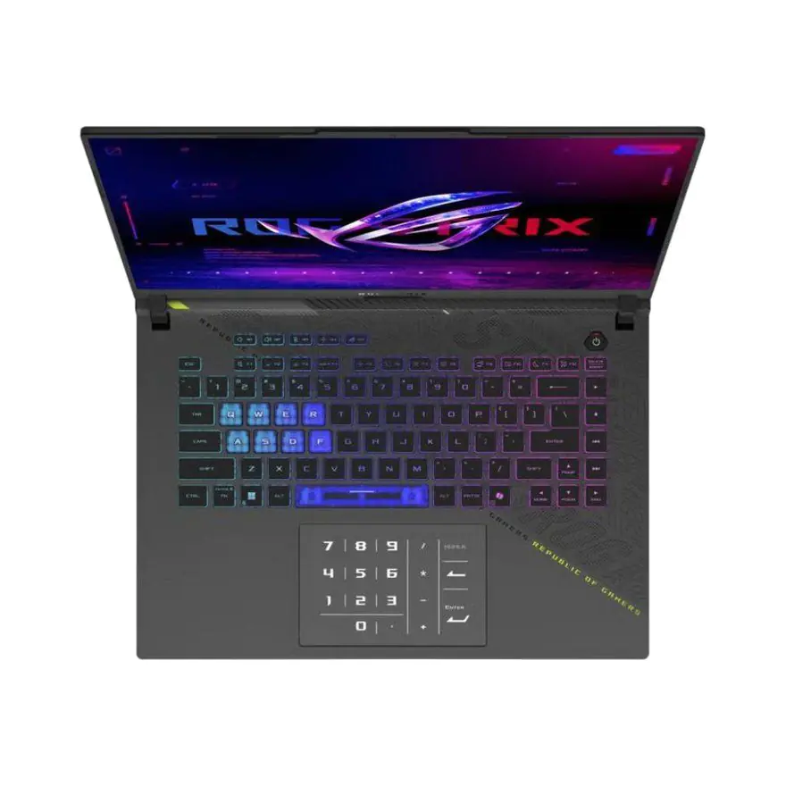 ASUS Gaming Laptop ROG Strix G16 G614PR-RV022W, 16", Ryzen 9 8940HX, 32GB, 1TB, 5070Ti, Win11Home + ranac, 90NR0NJ7-M00150