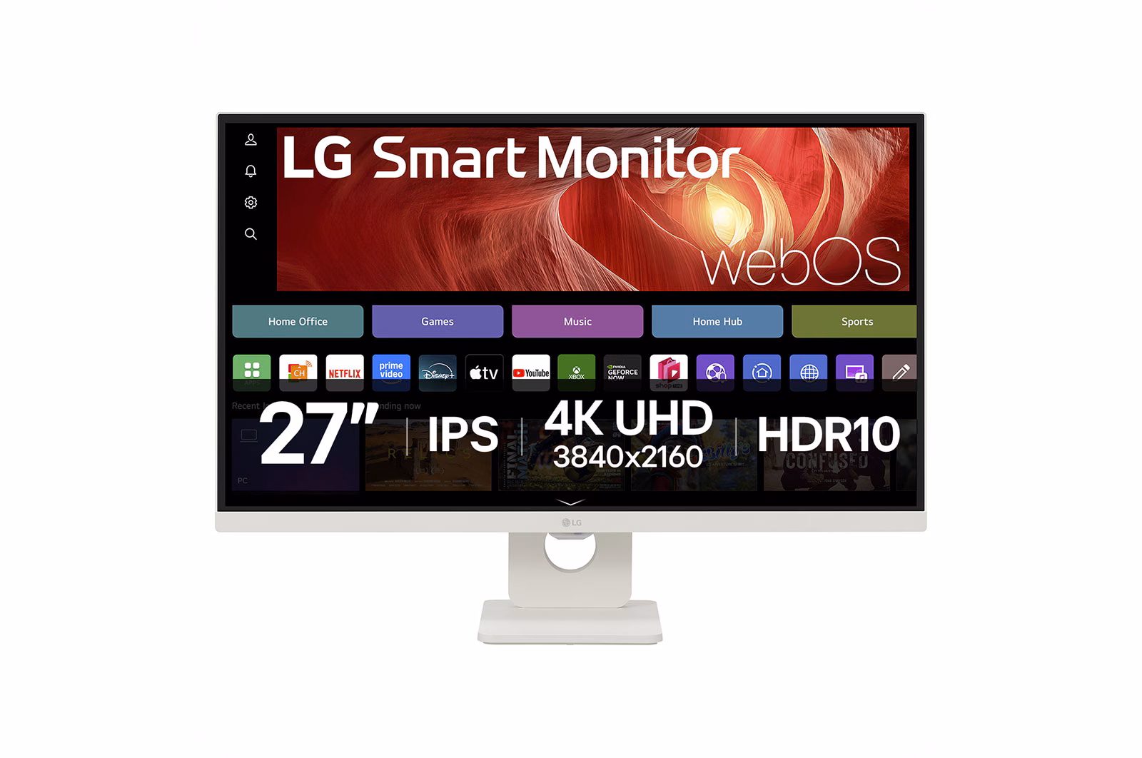 LG Monitor 27U731SA-W, 27", IPS, 4K