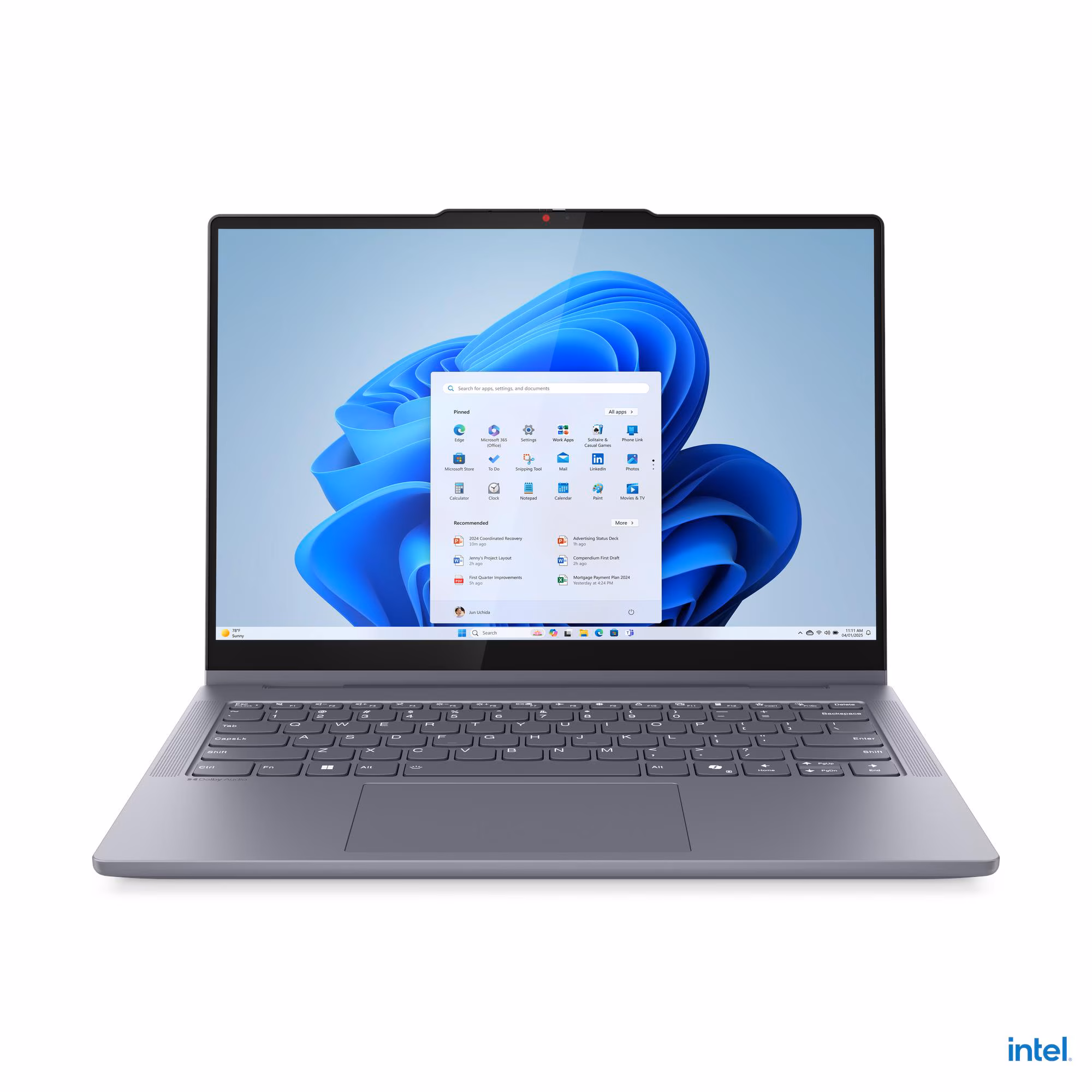 LENOVO Laptop IdeaPad 5 2-in-1 14IAL10, 14" Touch, Core Ultra 7 255H, 16GB, 1TB, 83KR006HYA