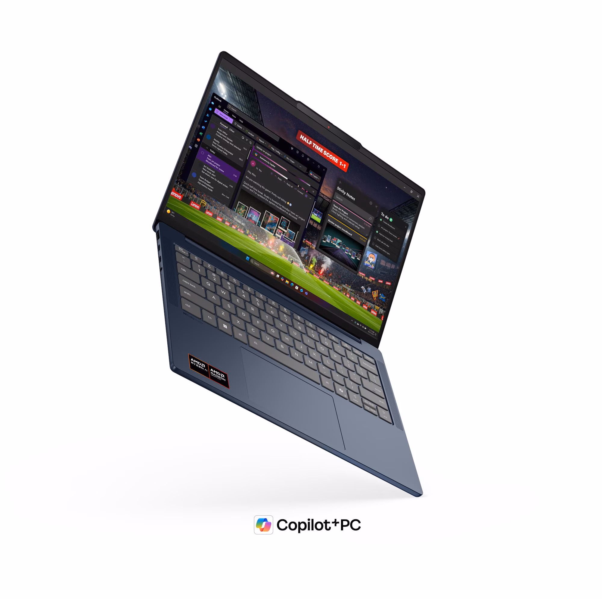 LENOVO Laptop IdeaPad Slim 5 14AGP11, 14" OLED, Ryzen AI 7 445, 16GB, 512GB, 83S10047YA