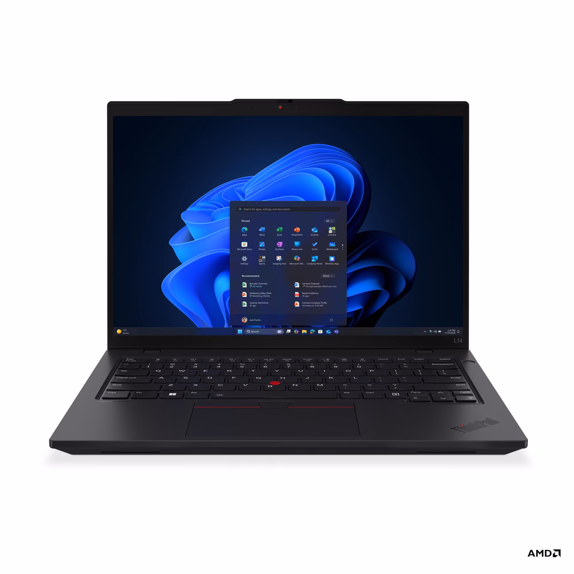 LENOVO ThinkPad L14 G6, 14", Ryzen 5 PRO 215, 16G, 512G, Win11Pro, 21S80004YA