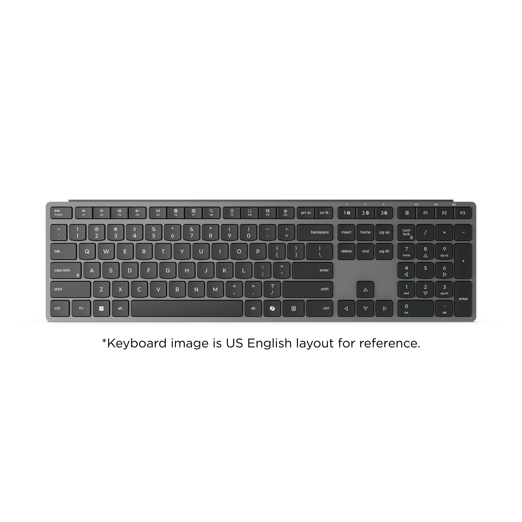 LENOVO Tastatura 700 Modern Multi-Device Wireless Keyboard-Slovenian, GY41S04883