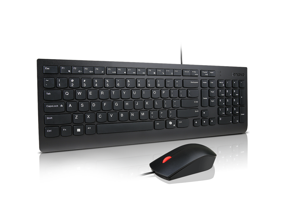 LENOVO Essential Wired Combo Keyboard and Mouse (Serbian/Cyrillic 118), 4X31R64430