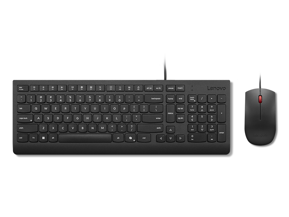 LENOVO Essential Wired Combo Keyboard and Mouse (Serbian/Cyrillic 118), 4X31R64430