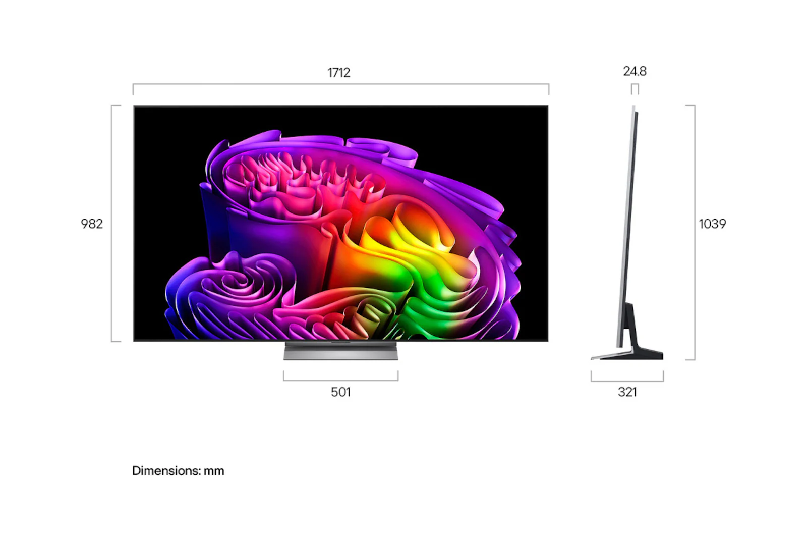 LG Televizor OLED77G61LW, 77", OLED, 4K UHD